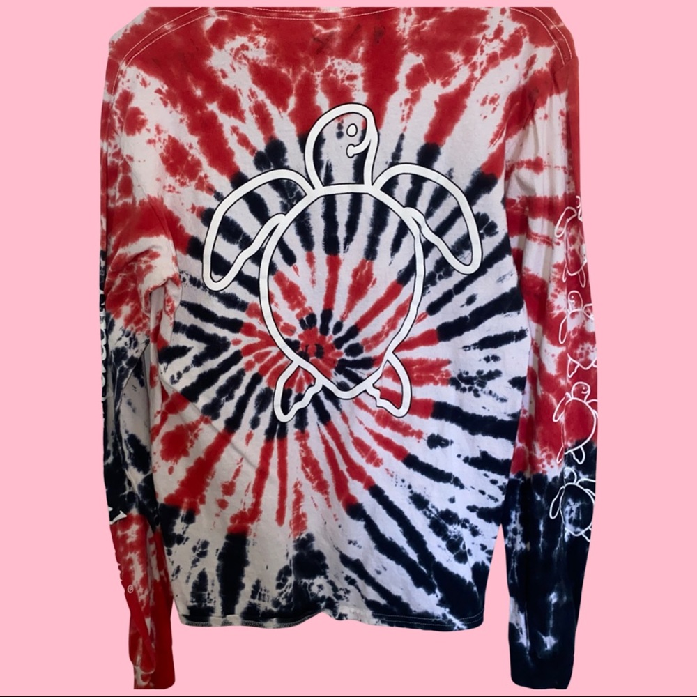 🌸 VSCO Simply Southern Long Sleeve Turtle Tie Dye